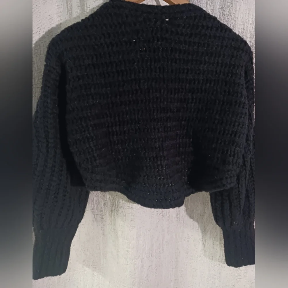 ANTHROPOLOGIE Alpaca Wool Shrug sweater womens XS petite - Picture 4 of 12